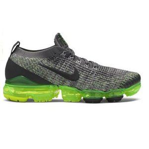 NIKE AIR VAPORMAX FLYKNIT 3 GUNSMOKE/VOLT SIZE 6.5